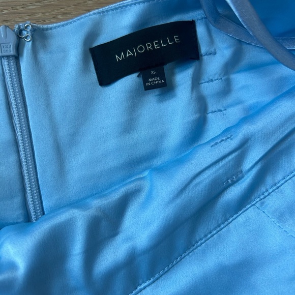 Majorelle Baby Blue Silk Rimper - Picture 4 of 4